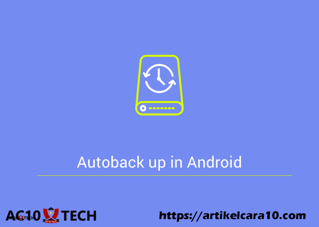 Cara Backup Data HP Android