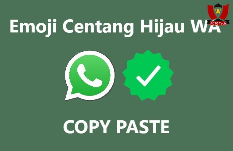 Emoji Centang Hijau WA Copy Paste