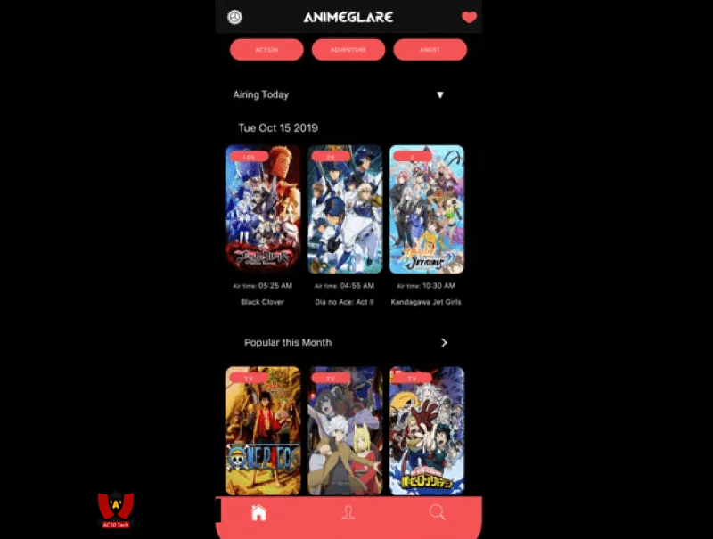 AnimeGlare - Aplikasi Anime Viral