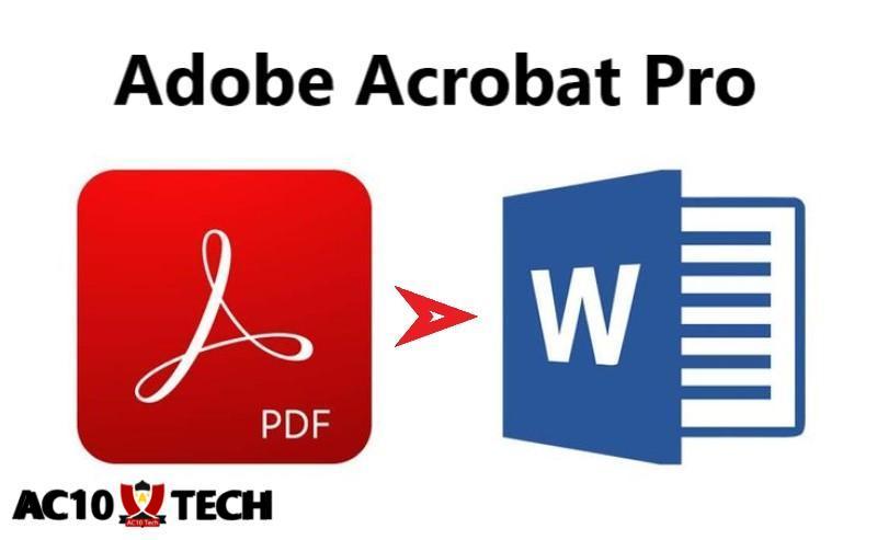 Cara Mengubah PDF ke Word menggunakan Adobe Acrobat Pro