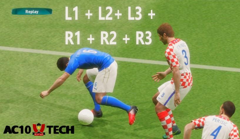 Cara Diving di PES PS3